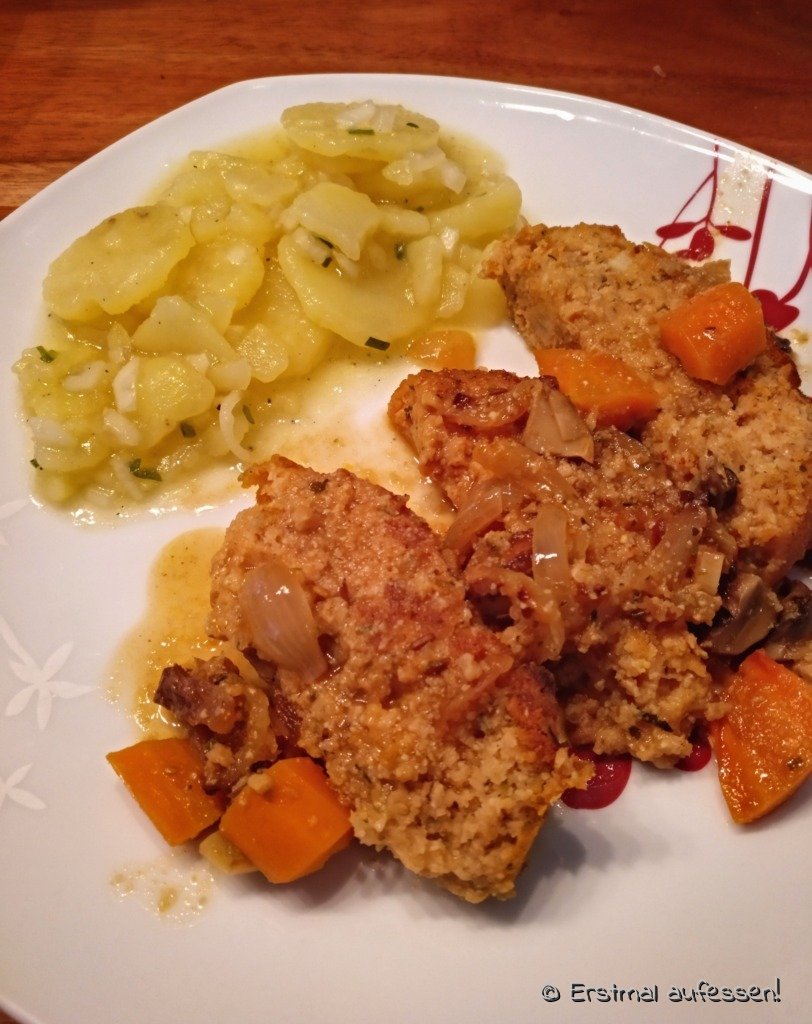 Veganer Braten – Erstmal aufessen!
